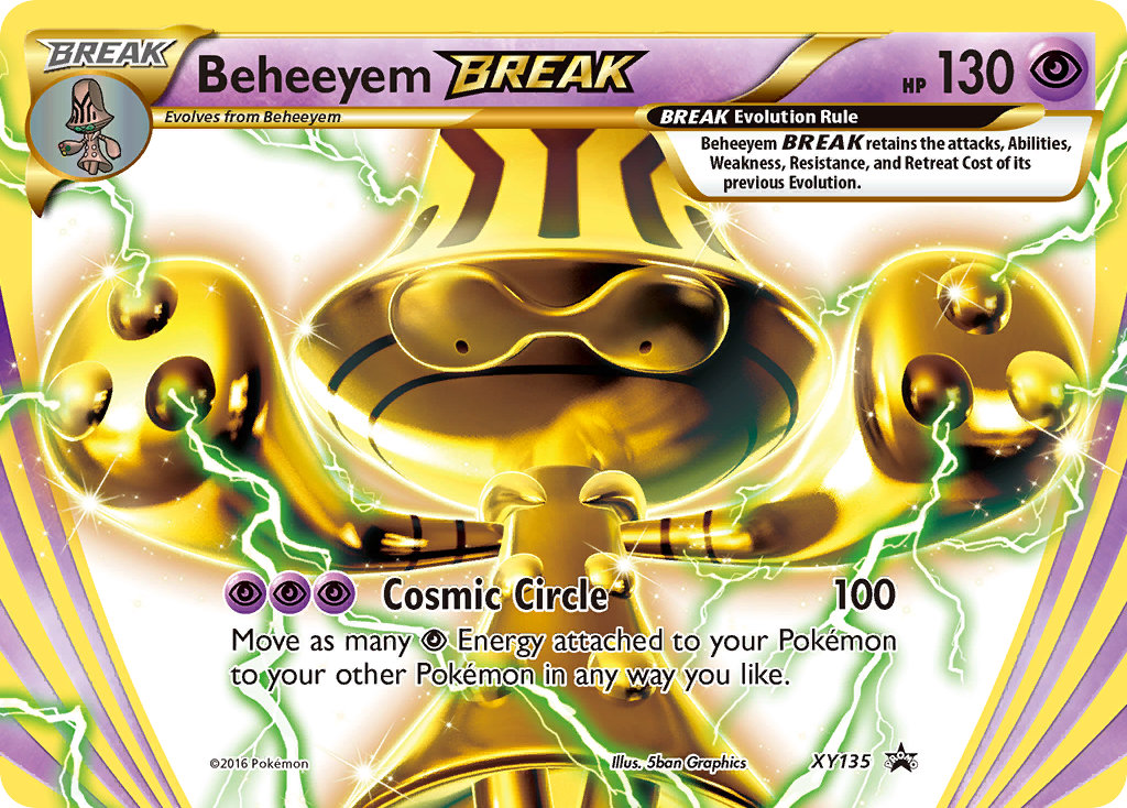 Beheeyem BREAK - XY135 - XY Promos