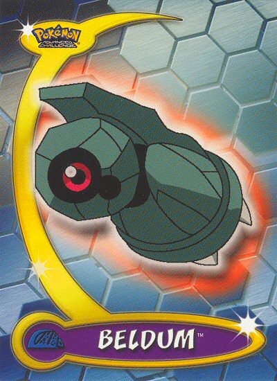 Beldum - 7 - Topps - Pokemon Advanced Challenge - front