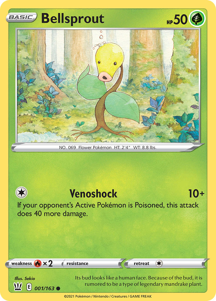 Bellsprout - 1 - Battle Styles