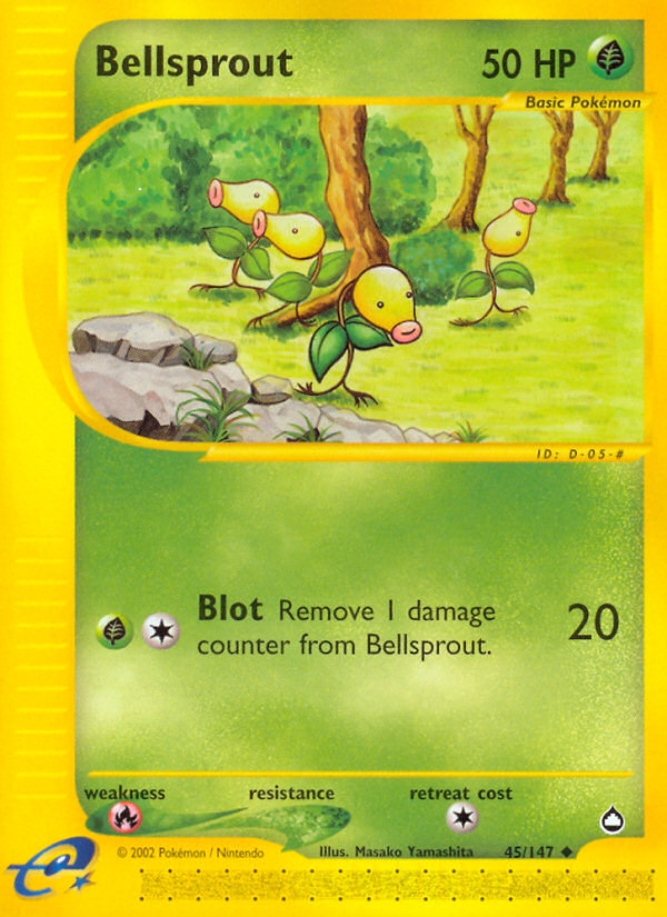 Bellsprout - 45/147 - Aquapolis