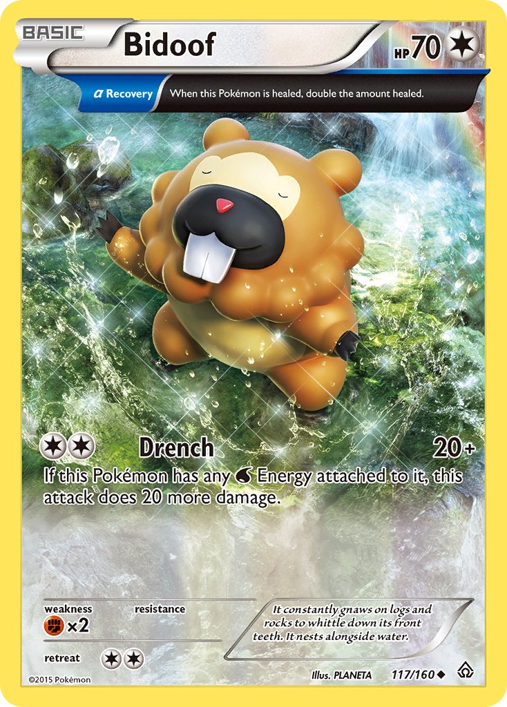 Bidoof - 117 - Primal Clash