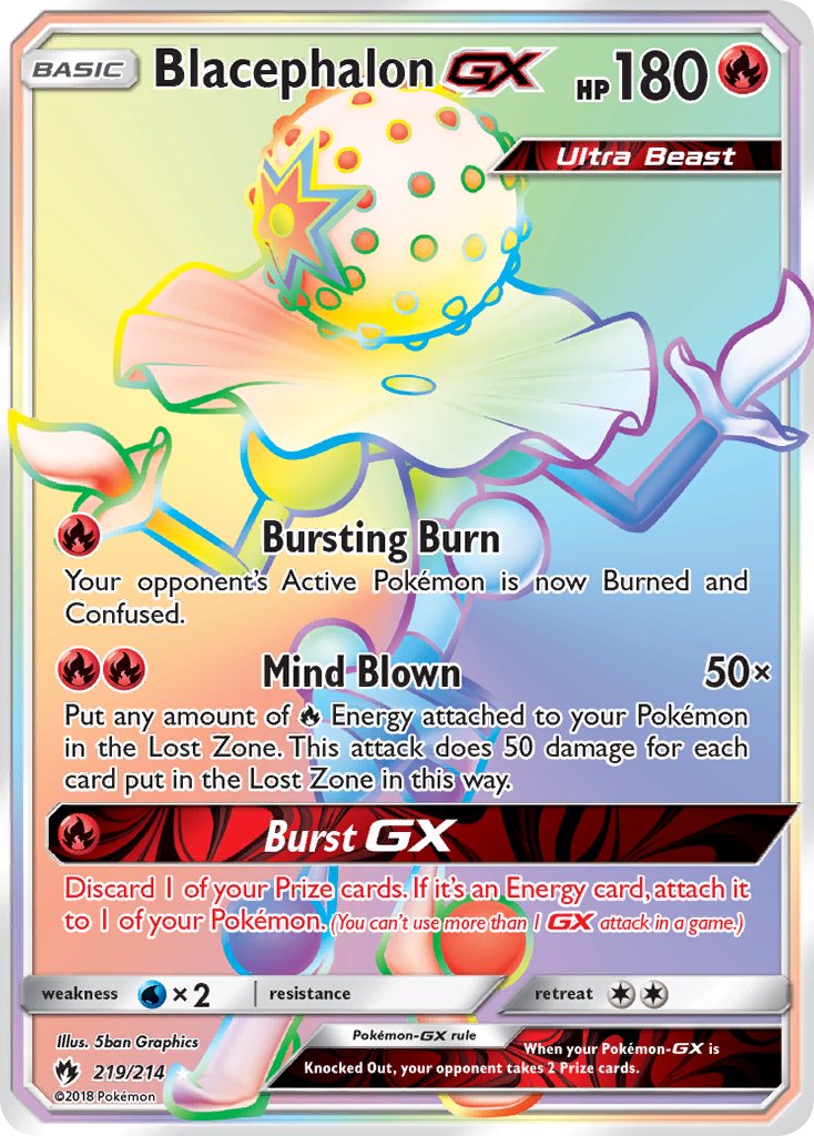 Blacephalon-GX - 219 - Lost Thunder