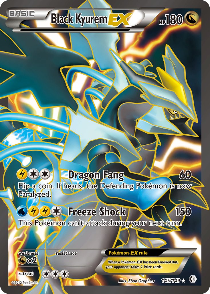 Black Kyurem-EX - 145 - Boundaries Crossed