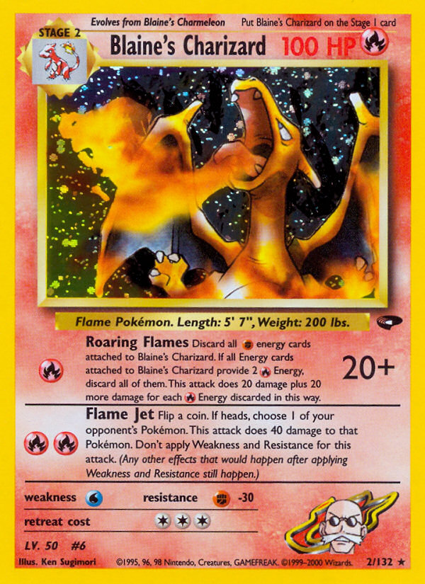 Blaine’s Charizard