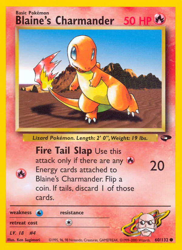 Blaine’s Charmander