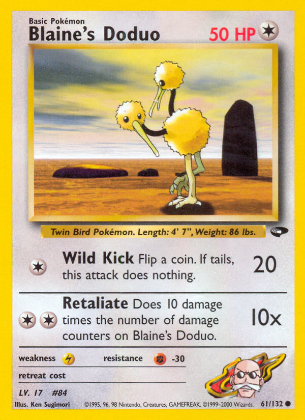 Blaine’s Doduo