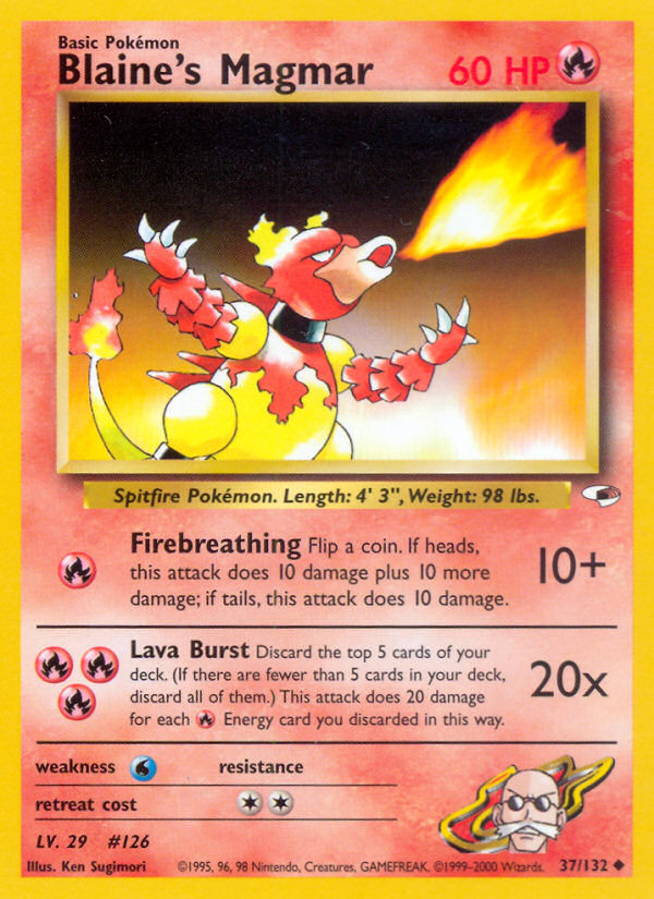 Blaine’s Magmar