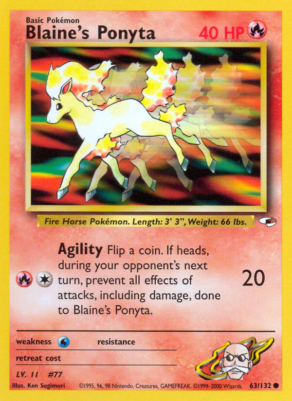 Blaine’s Ponyta