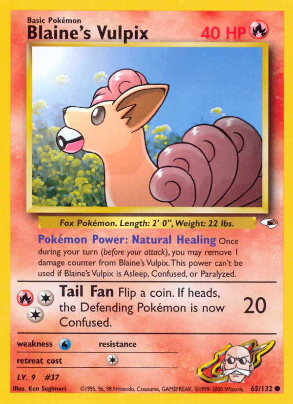 Blaine’s Vulpix