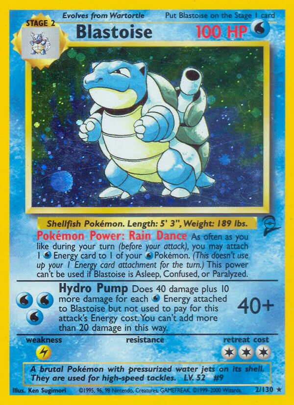 Blastoise-2-Base Set 2