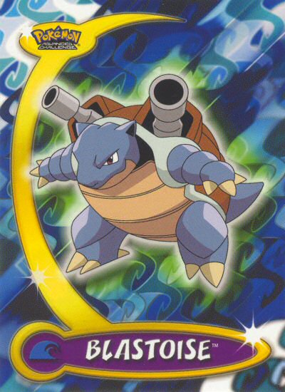 Blastoise - 8 - Topps - Pokemon Advanced Challenge - front