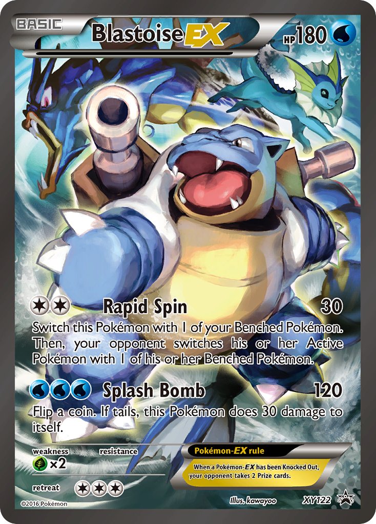 Blastoise-EX - XY122 - XY Promos