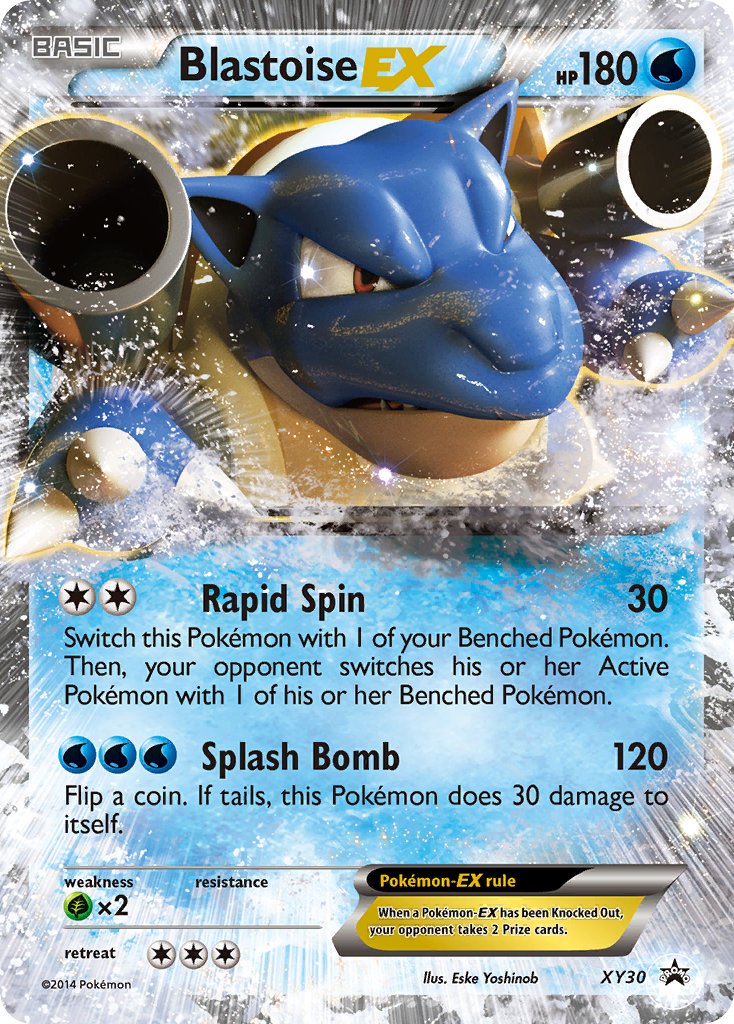 Blastoise-EX - XY30 - XY Promos