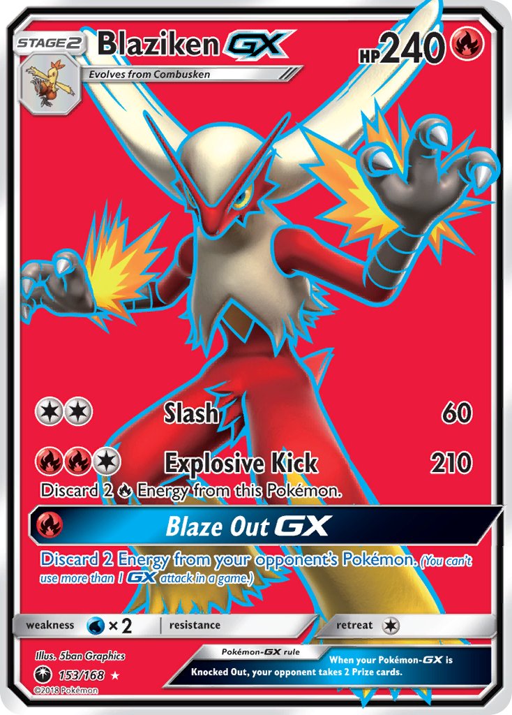 Blaziken-GX - 153 - Celestial Storm