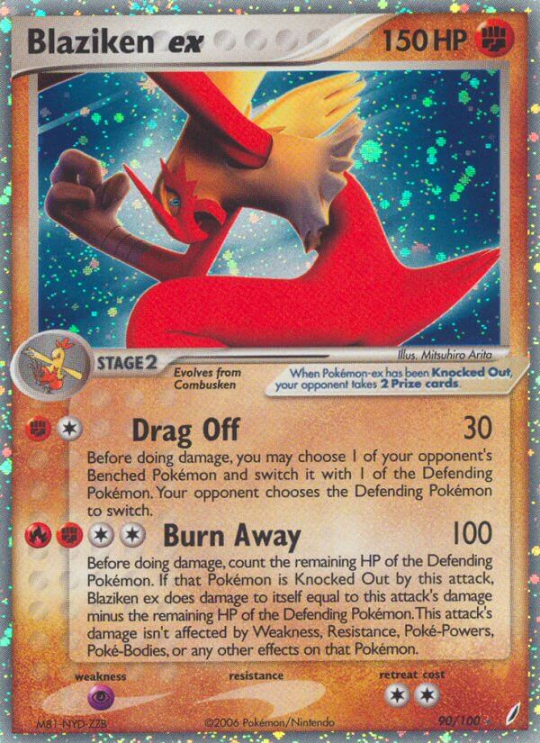 Blaziken ex - 90 - Crystal Guardians