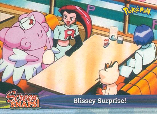Blissey Surprise! - snap27 - Topps - Johto series - front
