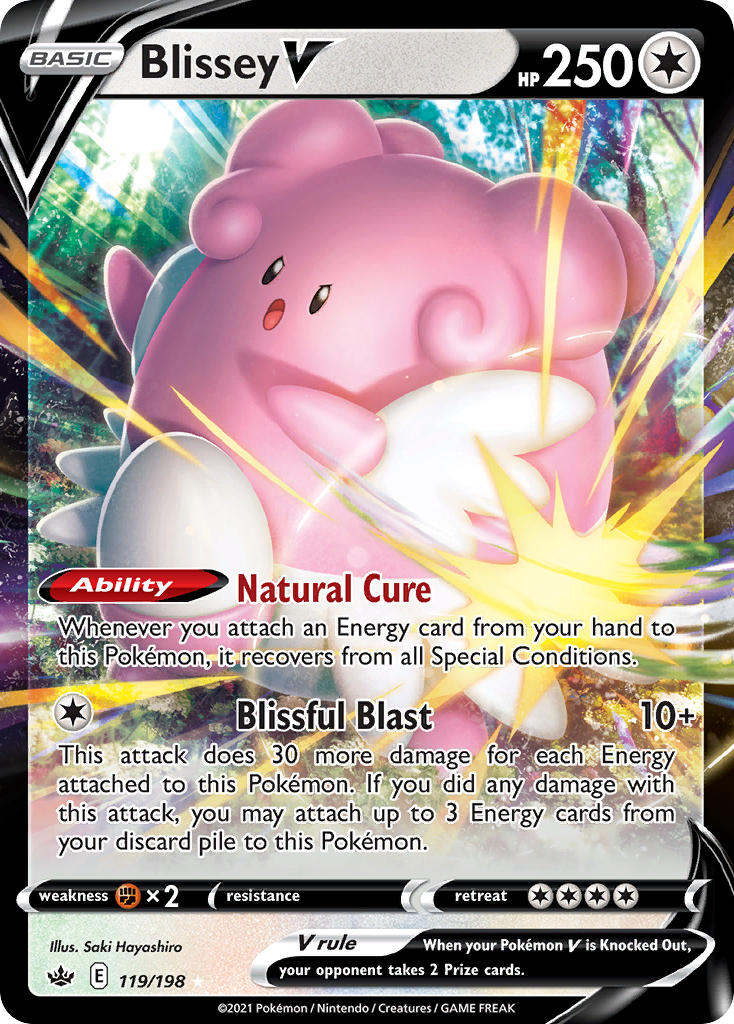 Blissey V - 119 - Chilling Reign