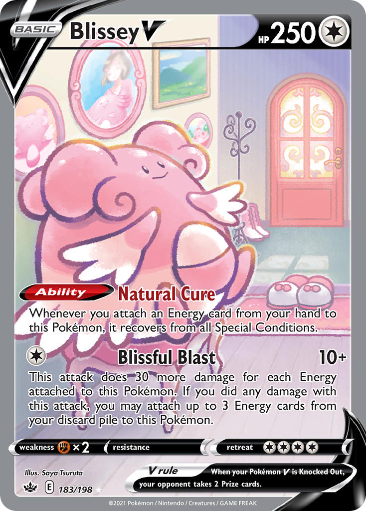 Blissey V - 183 - Chilling Reign