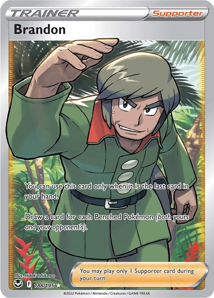 Brandon (Full Art) - 188 - Silver Tempest