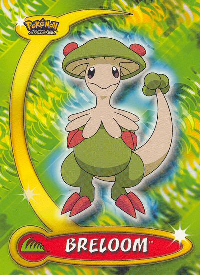 Breloom - 10 - Topps - Pokemon Advanced Challenge - front