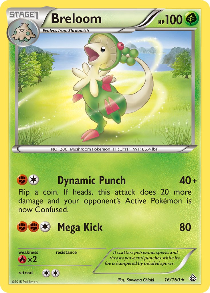 Breloom - 16 - Primal Clash