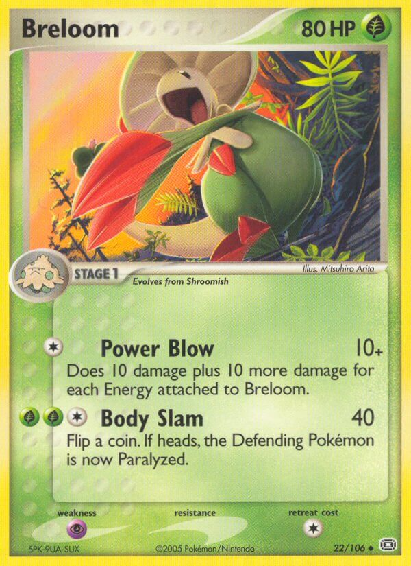 Breloom - 22 - Emerald