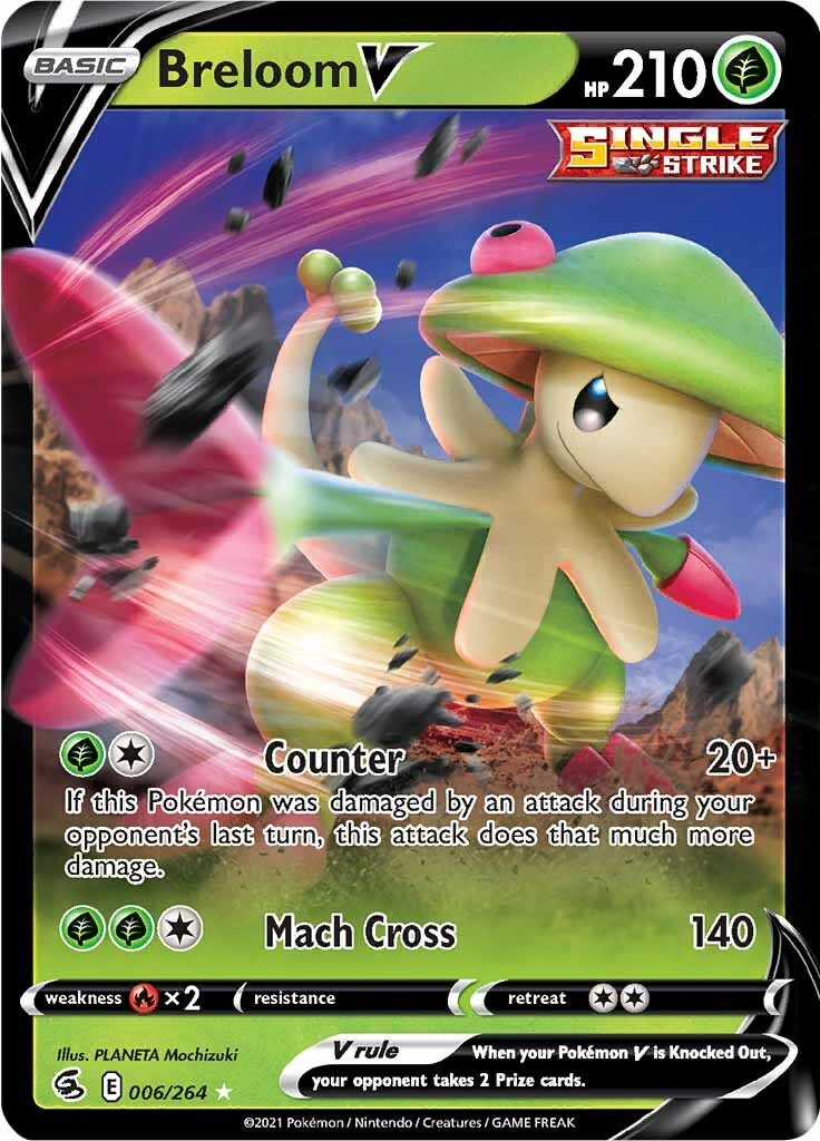 Breloom V - 6 - Fusion Strike