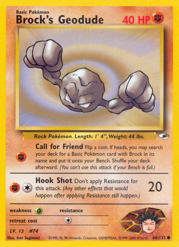 Brock’s Geodude - Gym Heroes - Unlimited