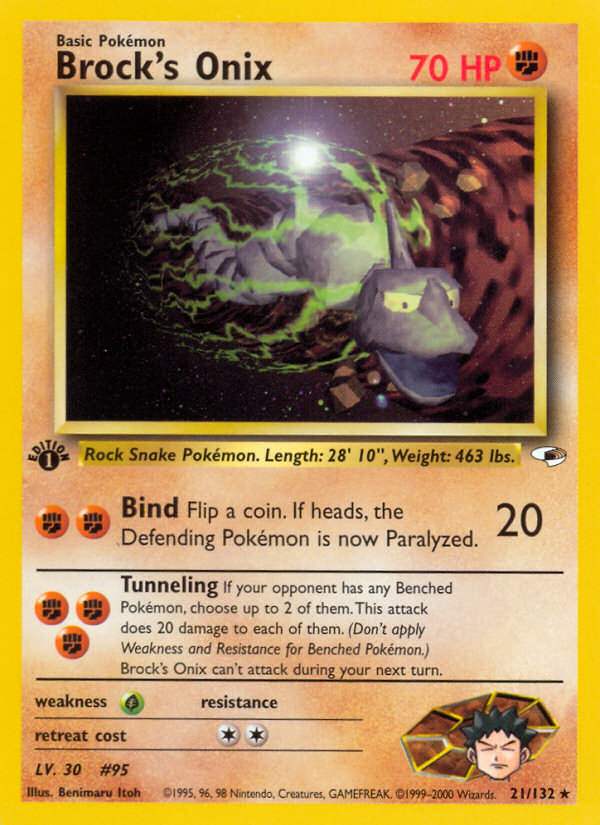 Onix (69/111) [Neo Genesis 1st Edition]