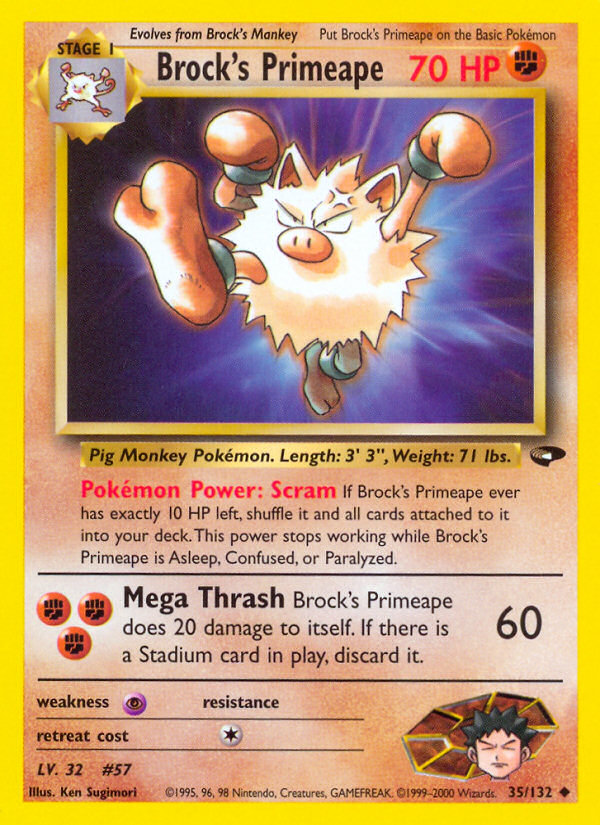 Brock’s Primeape