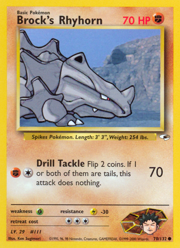 Brock’s Rhyhorn