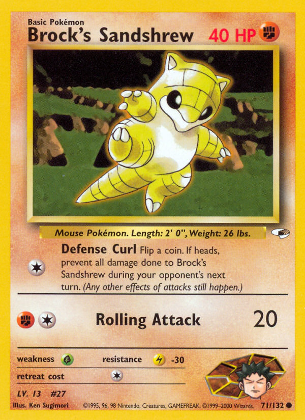 Brock’s Sandshrew