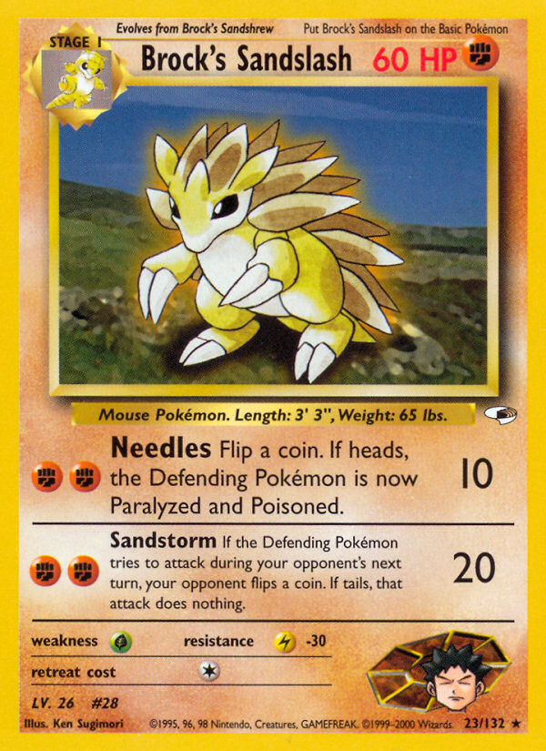 Brock’s Sandslash - Gym Heroes - Unlimited