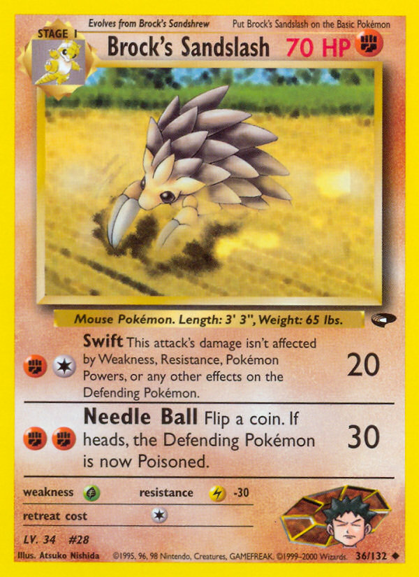 Brock’s Sandslash