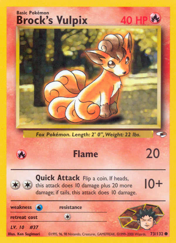 Brock’s Vulpix