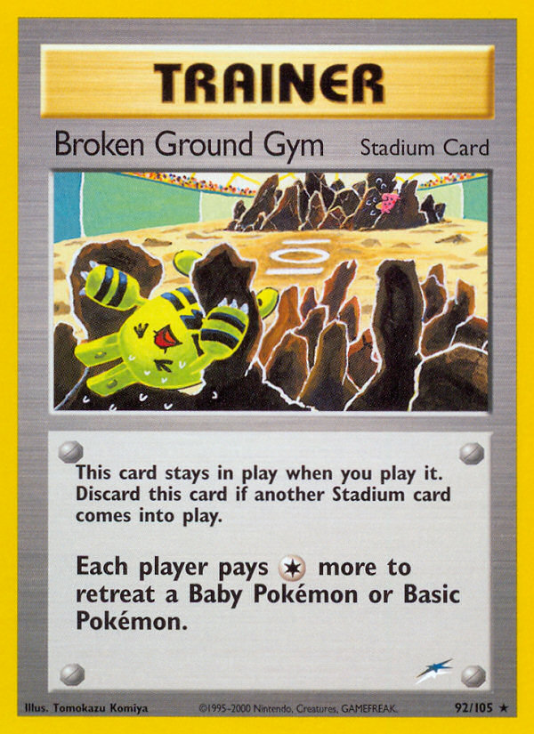 Broken Ground Gym - Neo Destiny - Unlimited