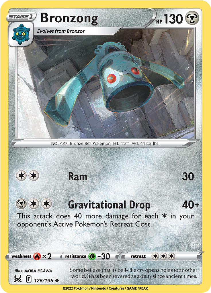 Bronzong - 126 - Lost Origin