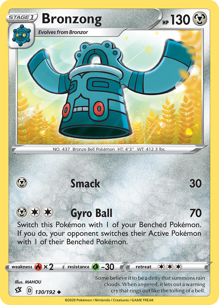 Bronzong - 130 - Rebel Clash