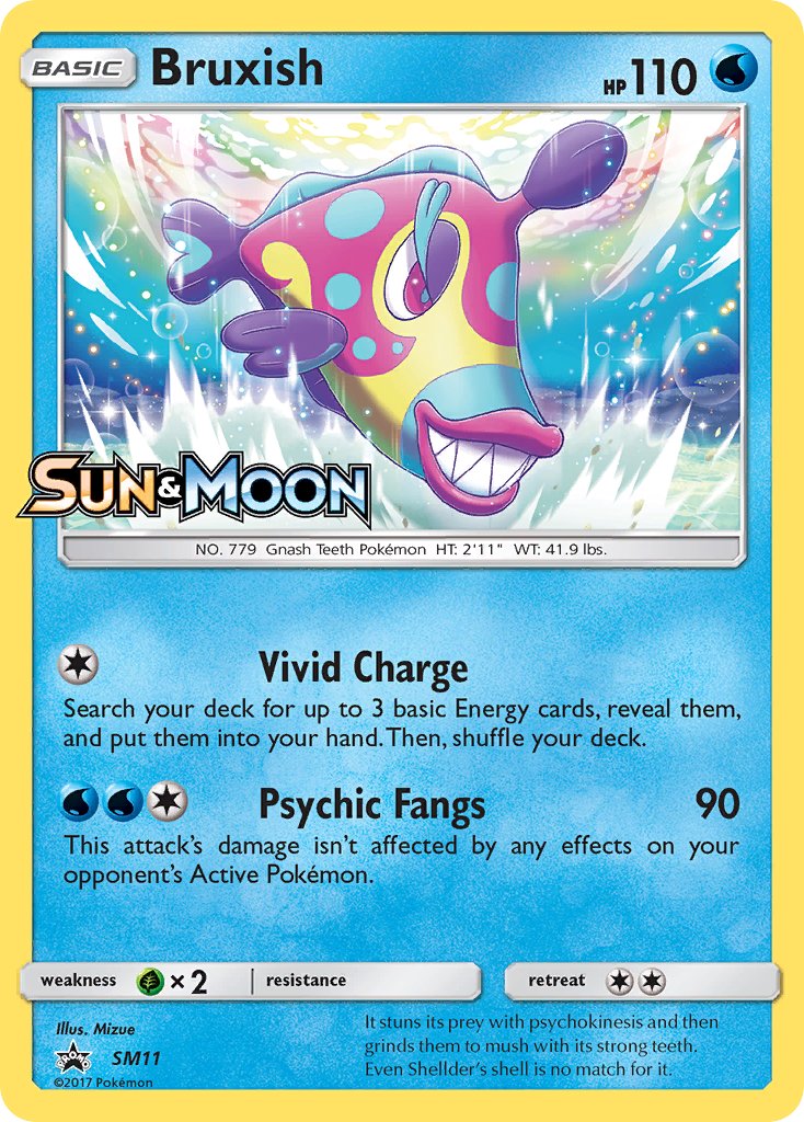 Bruxish - SM11 - Sun & Moon Promos