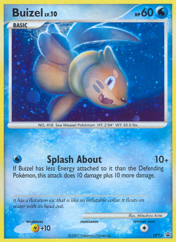 Buizel - DP13 - Diamond & Pearl Promos