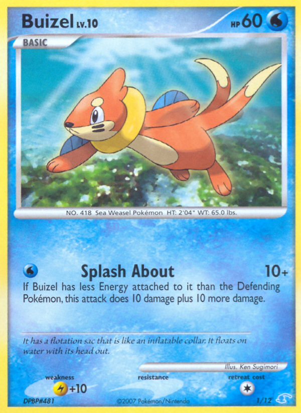 Buizel - 1/12 - DP Trainer Kit Manaphy