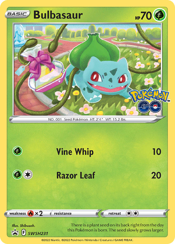 Bulbasaur - SWSH231 - Sword & Shield Promos