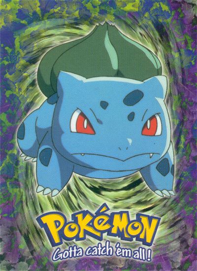 Bulbasaur - E01 - Topps - Series 2 - front