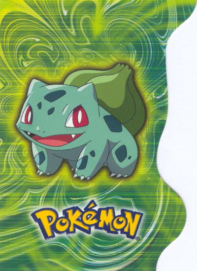 Bulbasaur - 1 of 18 - Topps - Pokemon Advanced Challenge - front