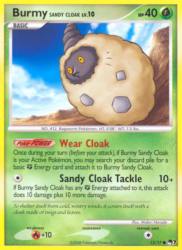 Burmy Sandy Cloak - 12 - POP Series 7