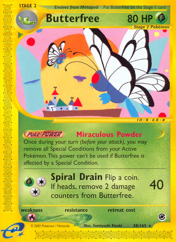 Butterfree - Expedition Base set