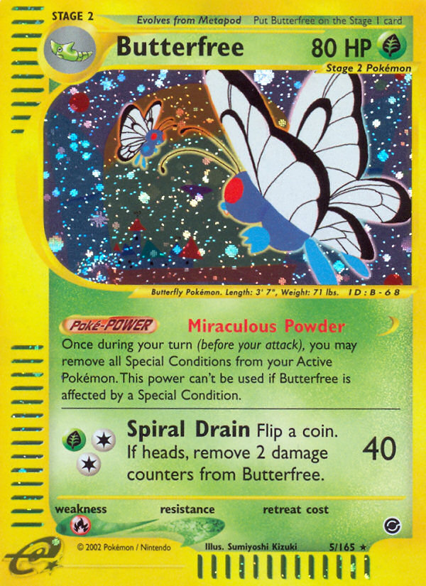 Butterfree - Expedition Base set