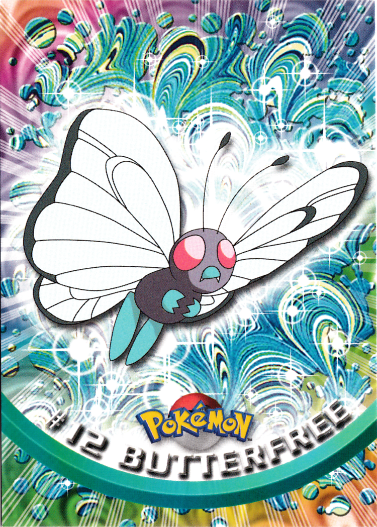 Butterfree - 12 - Topps - Series 1 - front