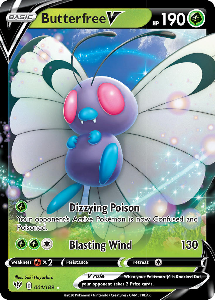 Butterfree V - 1 - Darkness Ablaze