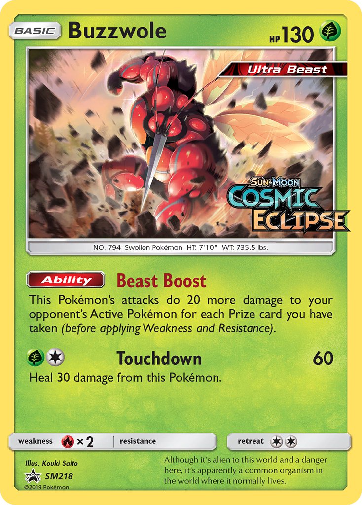 Buzzwole - SM218 - Sun & Moon Promos